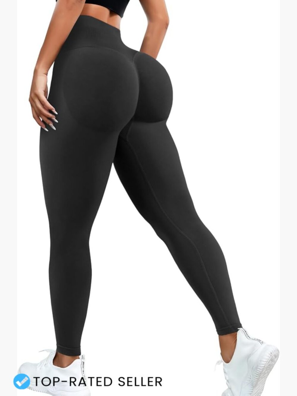 Seamless Scrunch Butt Lifting Leggings High Waist Compression Workout Yoga Pants